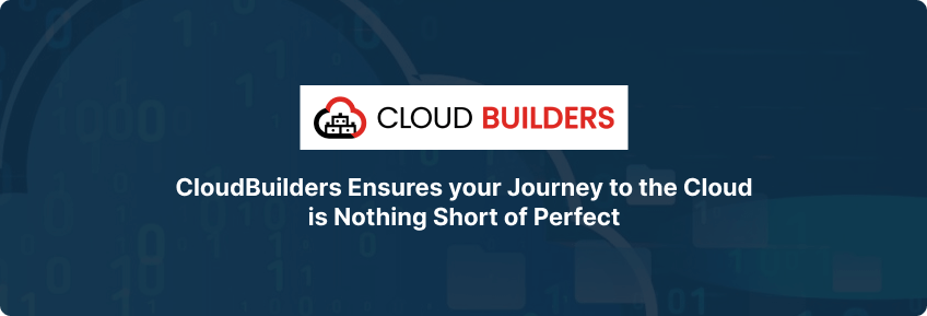 The Cloud Builders logo and subtext