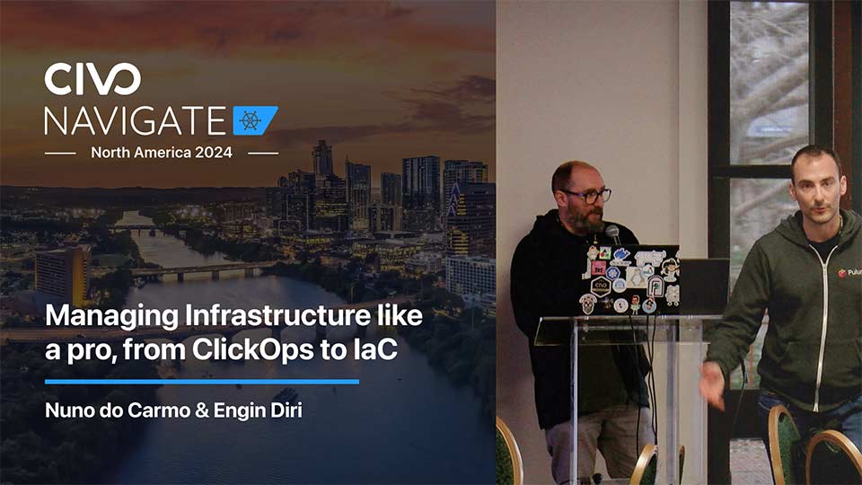 Managing Infrastructure like a pro, from ClickOps to IaC video thumbnail