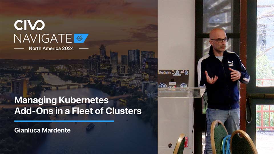 Managing Kubernetes add ons in a fleet of clusters video thumbnail